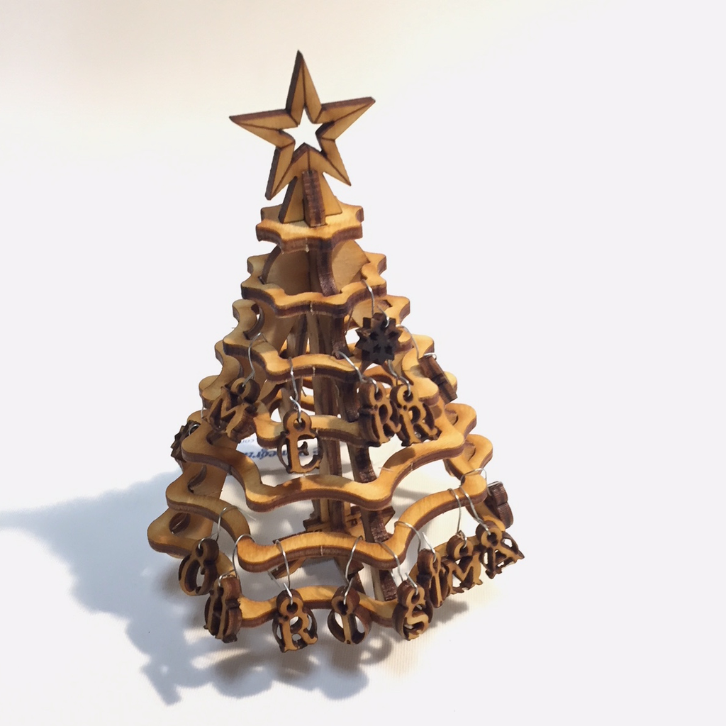 Mini Christmas Tree Kit by Marcus Wiliams - © Blue Pomegranate Gallery