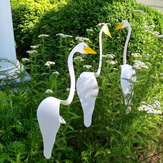 White Whirly Bird by Judy Basedow - © Blue Pomegranate Gallery