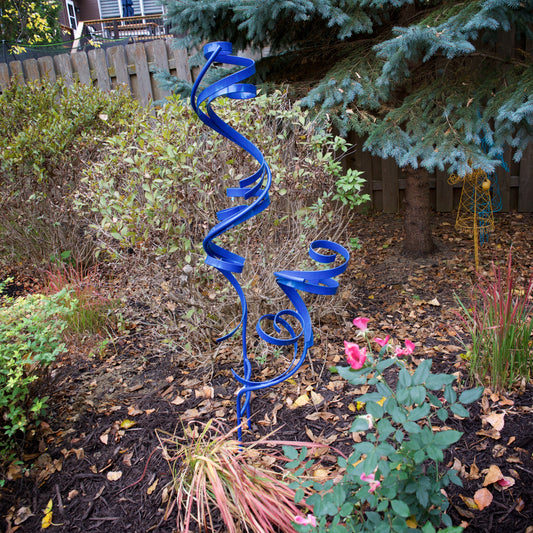 5 ft Blue Boing by Diane Mattern - © Blue Pomegranate Gallery