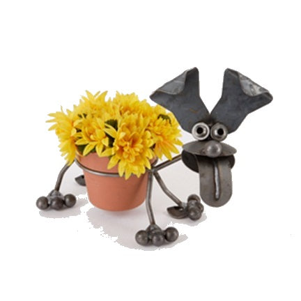 6" Happy Puppy Potholder by Rich Kolb - © Blue Pomegranate Gallery