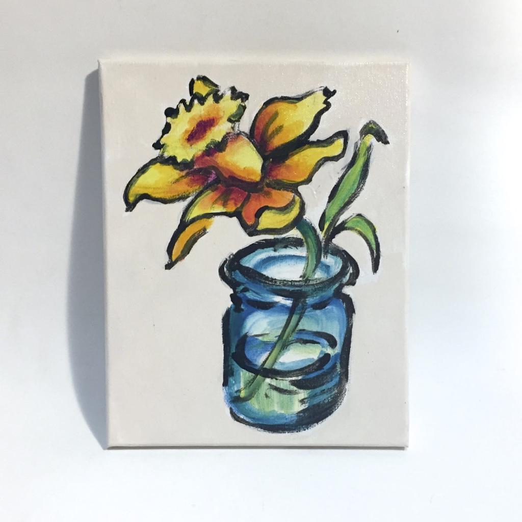 Sole Pollici un Vaso, 8 x 10" by Jean Mason - © Blue Pomegranate Gallery
