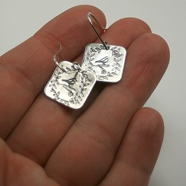 Story Book Earrings by McQueen - © Blue Pomegranate Gallery