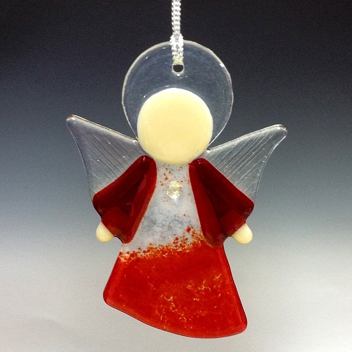 Angel Ornament/Sun Catcher by Charlotte Behrens - © Blue Pomegranate Gallery