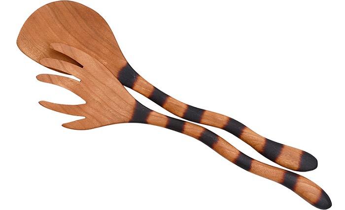 Cat Tail Salad Set by Jonathan Simons - © Blue Pomegranate Gallery