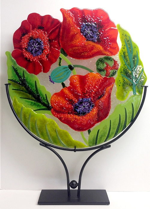 Summer Poppies by Anne Nye - © Blue Pomegranate Gallery