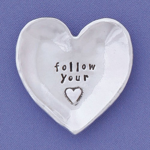 Follow Your Heart Charm Bowl by Bonnie Bond - © Blue Pomegranate Gallery