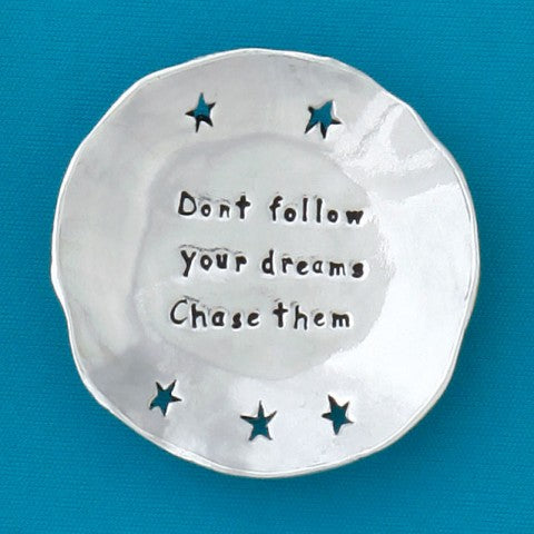Follow Dreams Charm Bowl by Bonnie Bond - © Blue Pomegranate Gallery