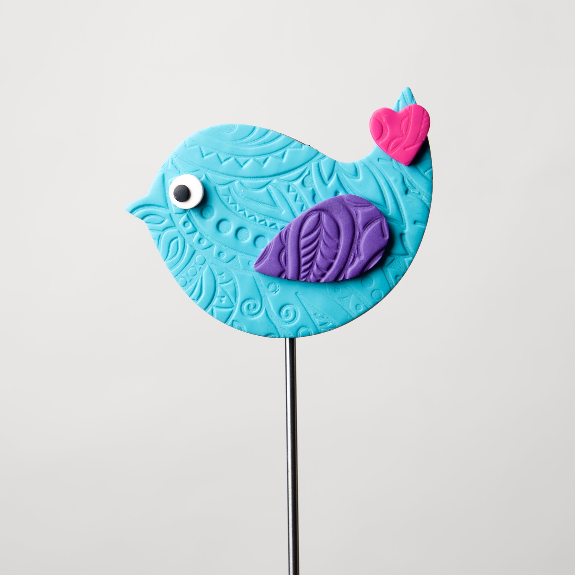 Clay Birds by Kristi Thorndike Kent - © Blue Pomegranate Gallery