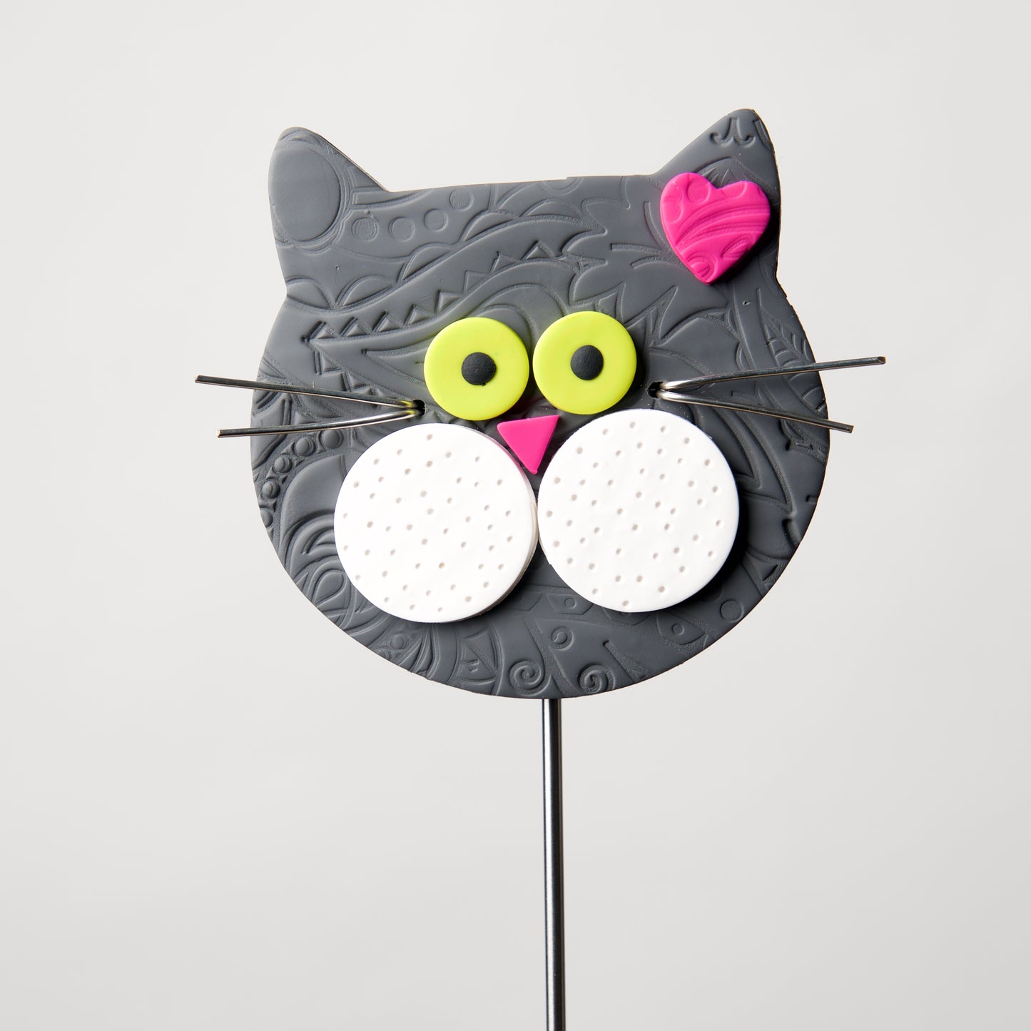 Cat Face Poke by Kristi Thorndike Kent - © Blue Pomegranate Gallery