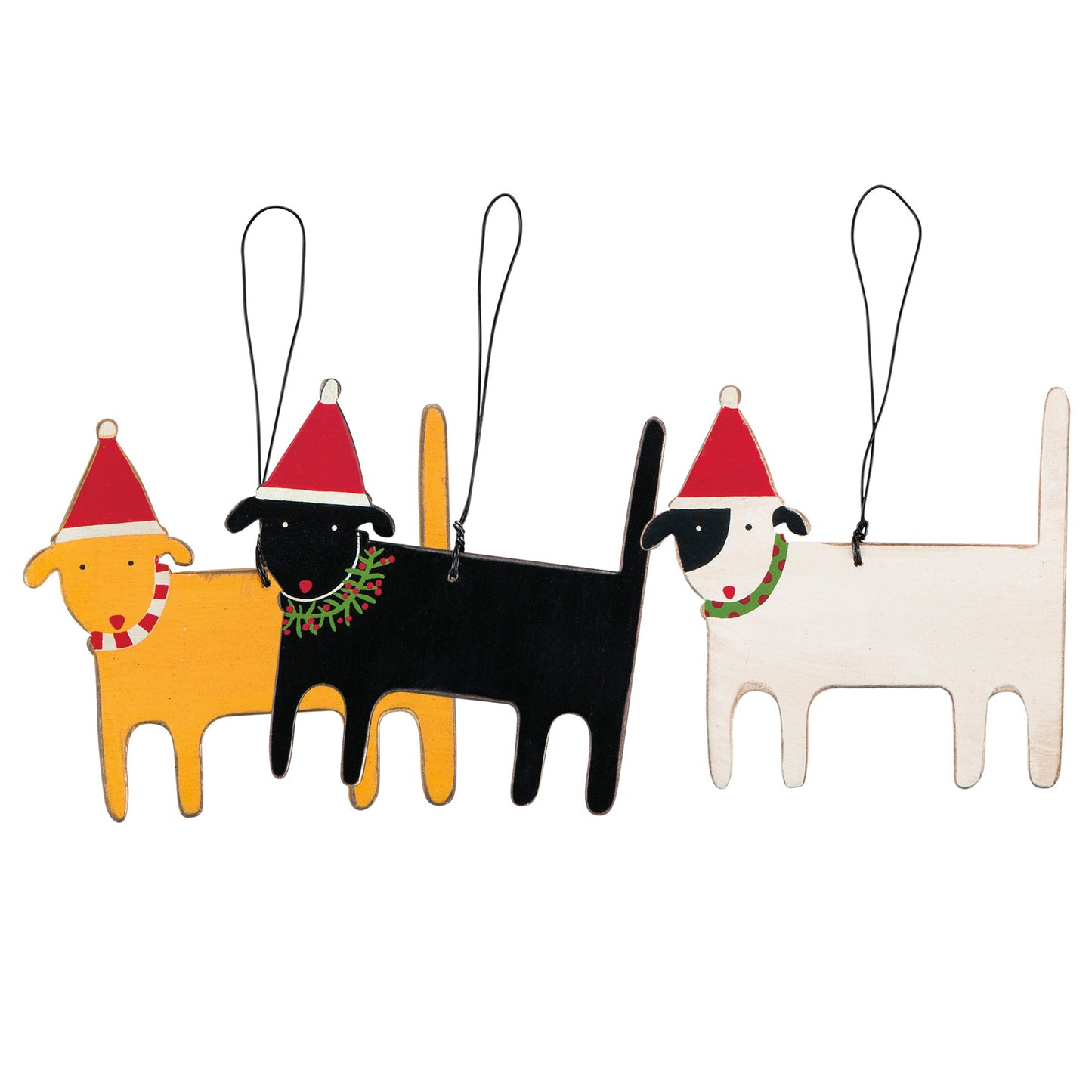 Christmas Dogs from Primitives by Kathy - © Blue Pomegranate Gallery