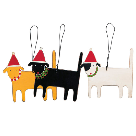 Christmas Dogs from Primitives by Kathy - © Blue Pomegranate Gallery