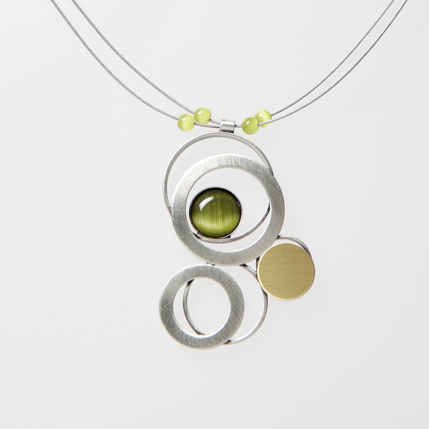 Wire Necklace BF055 by Christophe - © Blue Pomegranate Gallery