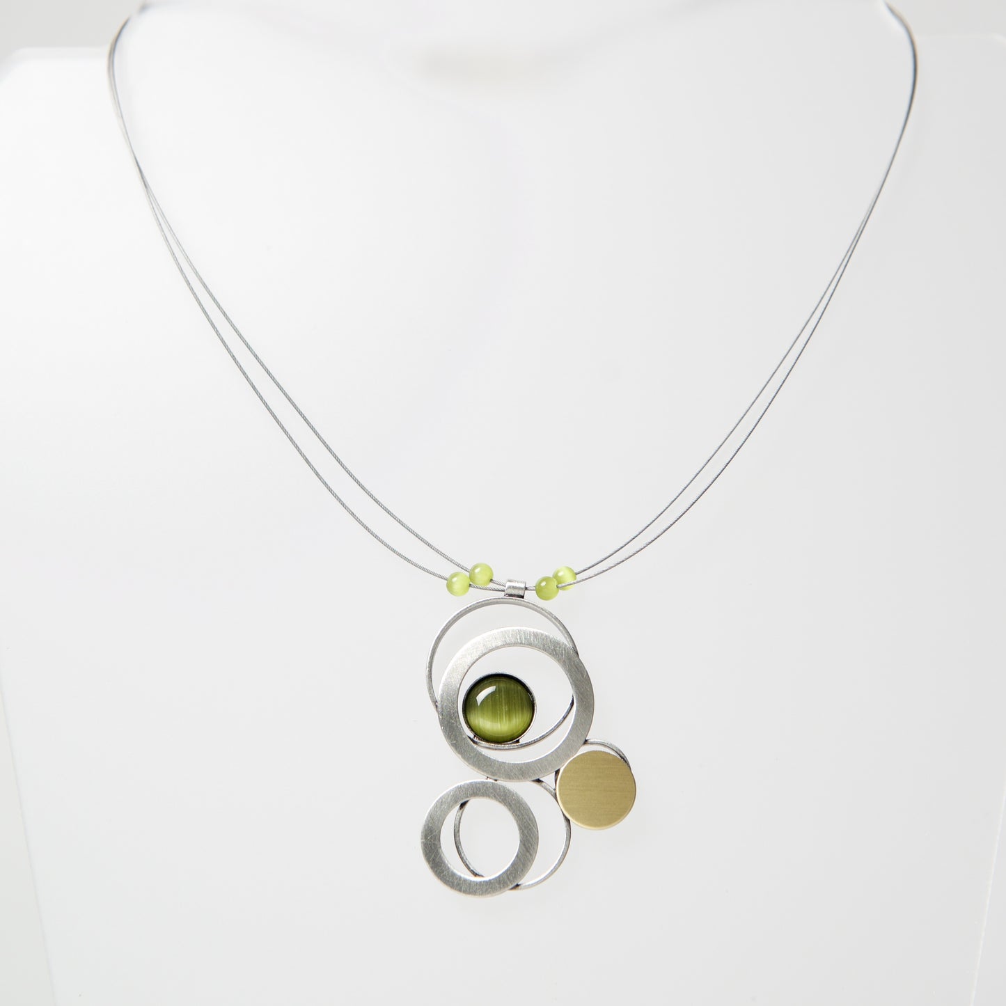 Wire Necklace BF055 by Christophe - © Blue Pomegranate Gallery
