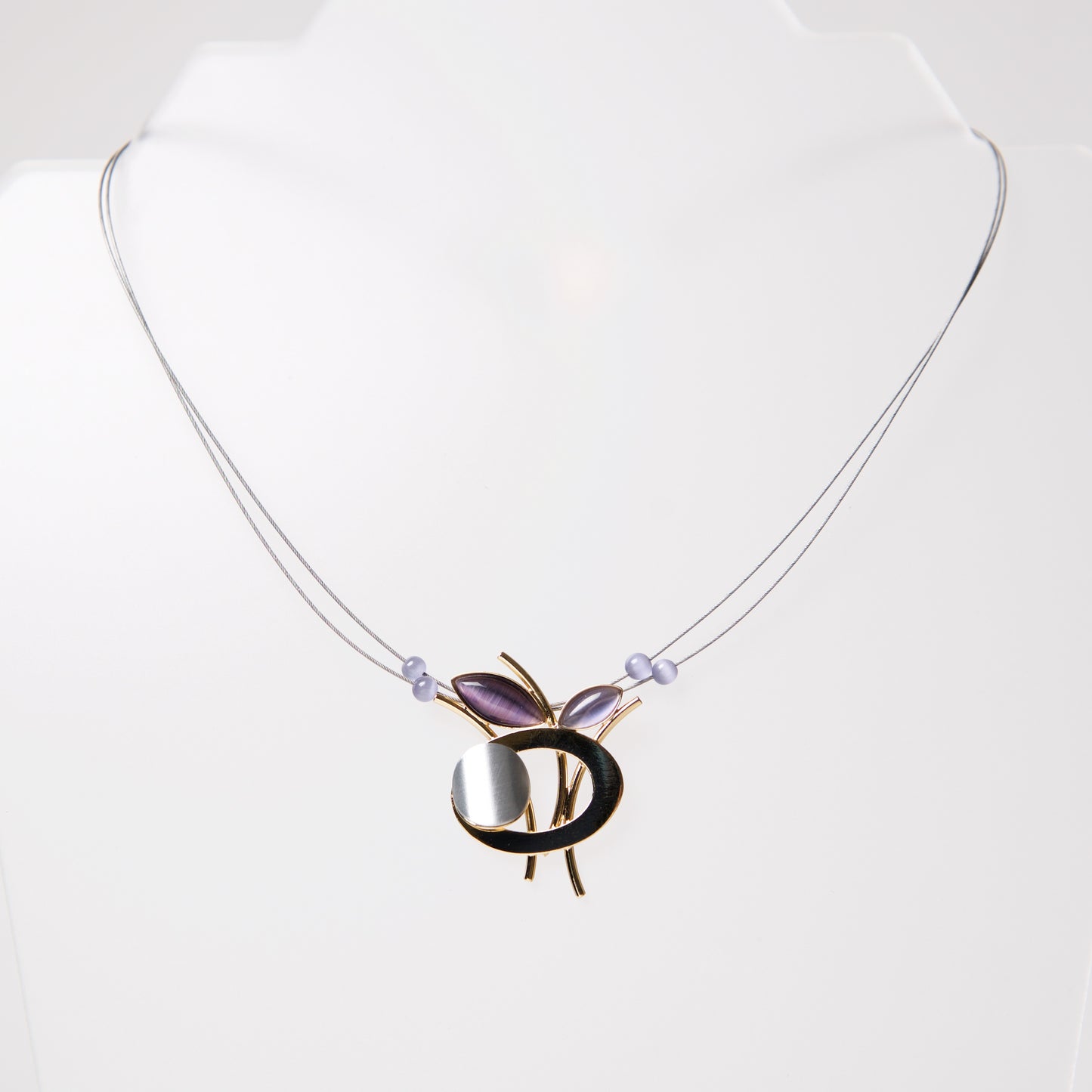 Wire Necklace CF103 by Christophe - © Blue Pomegranate Gallery