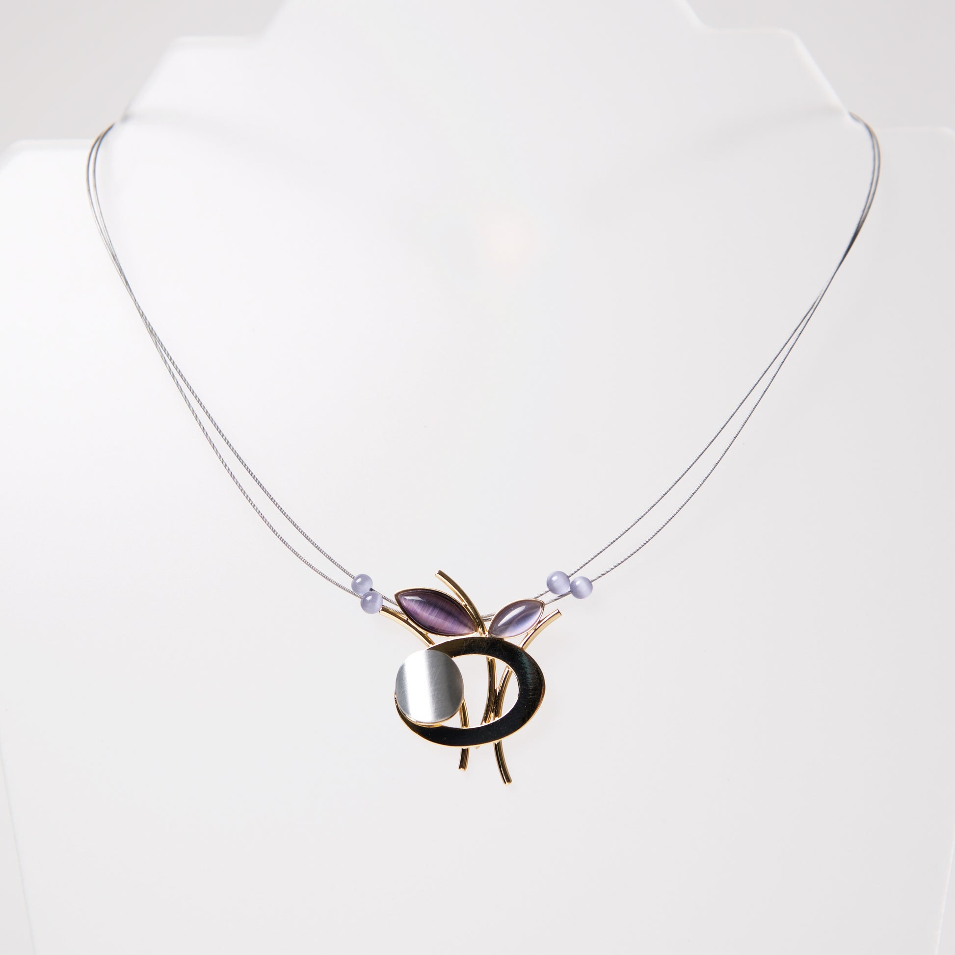 Wire Necklace CF103 by Christophe - © Blue Pomegranate Gallery