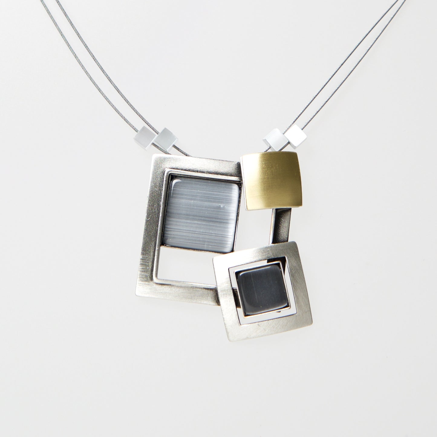 Wire Necklace EF653 by Christophe - © Blue Pomegranate Gallery