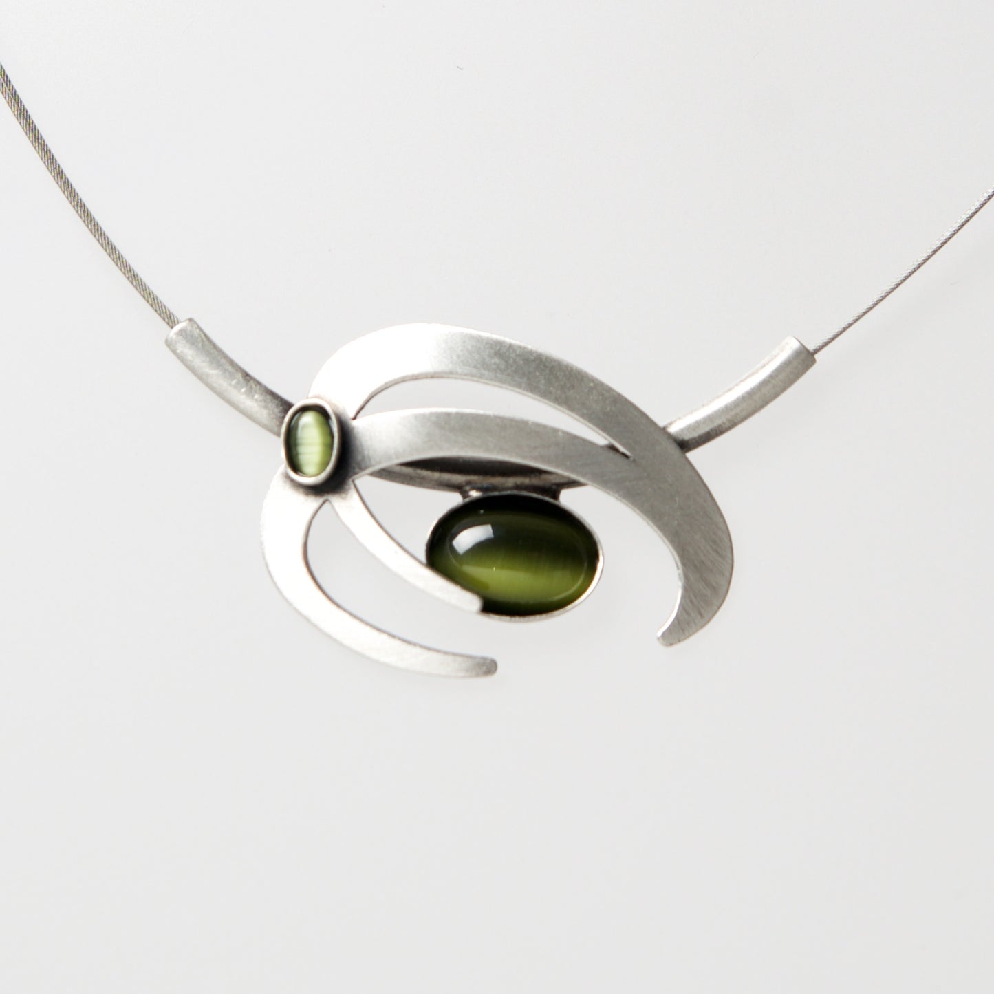 Wire Necklace FF422 by Christophe - © Blue Pomegranate Gallery