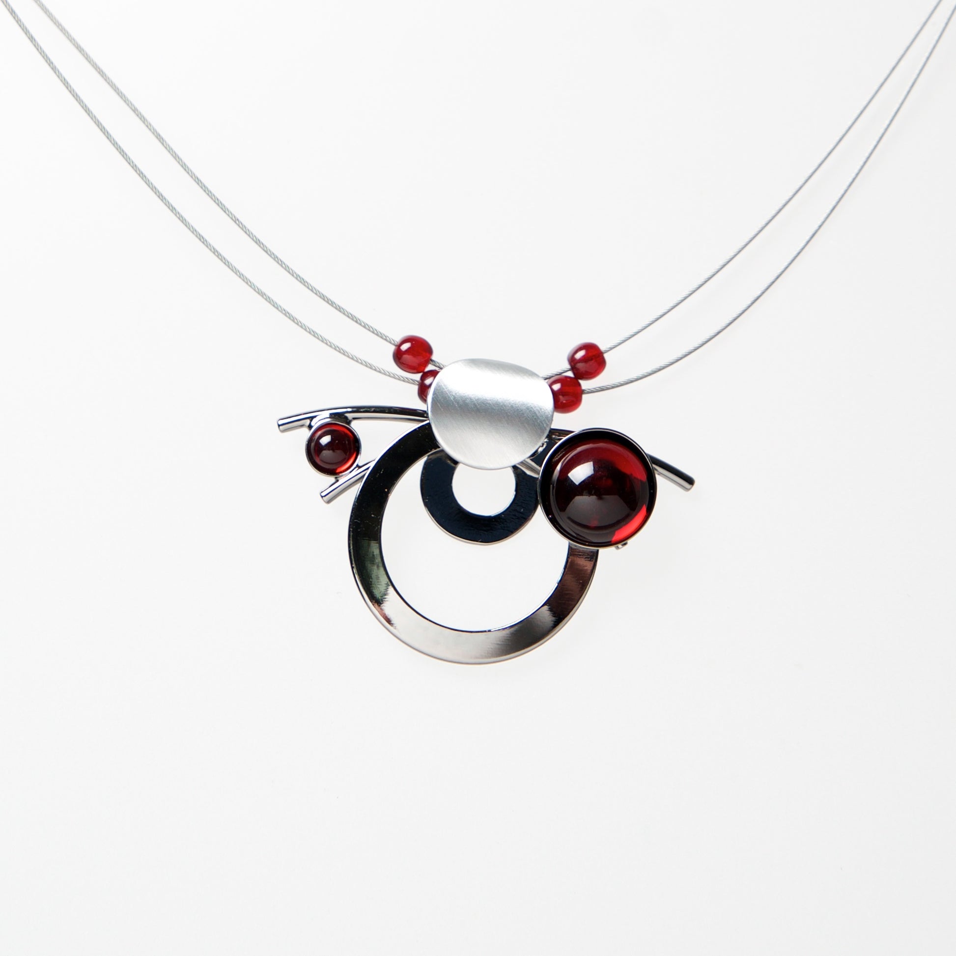 Wire Necklace KF304 by Christophe - © Blue Pomegranate Gallery