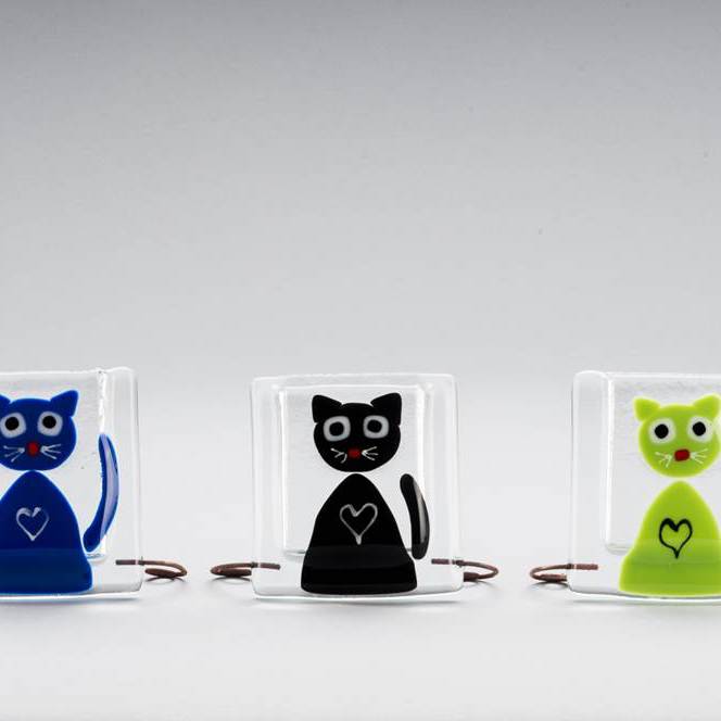 Cat Vase by Ebba Krarup - © Blue Pomegranate Gallery