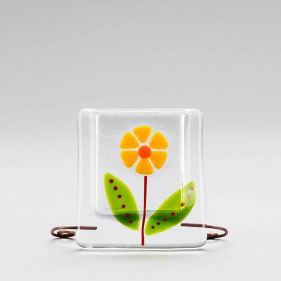 Glass Flower Vase by Ebba Krarup - © Blue Pomegranate Gallery