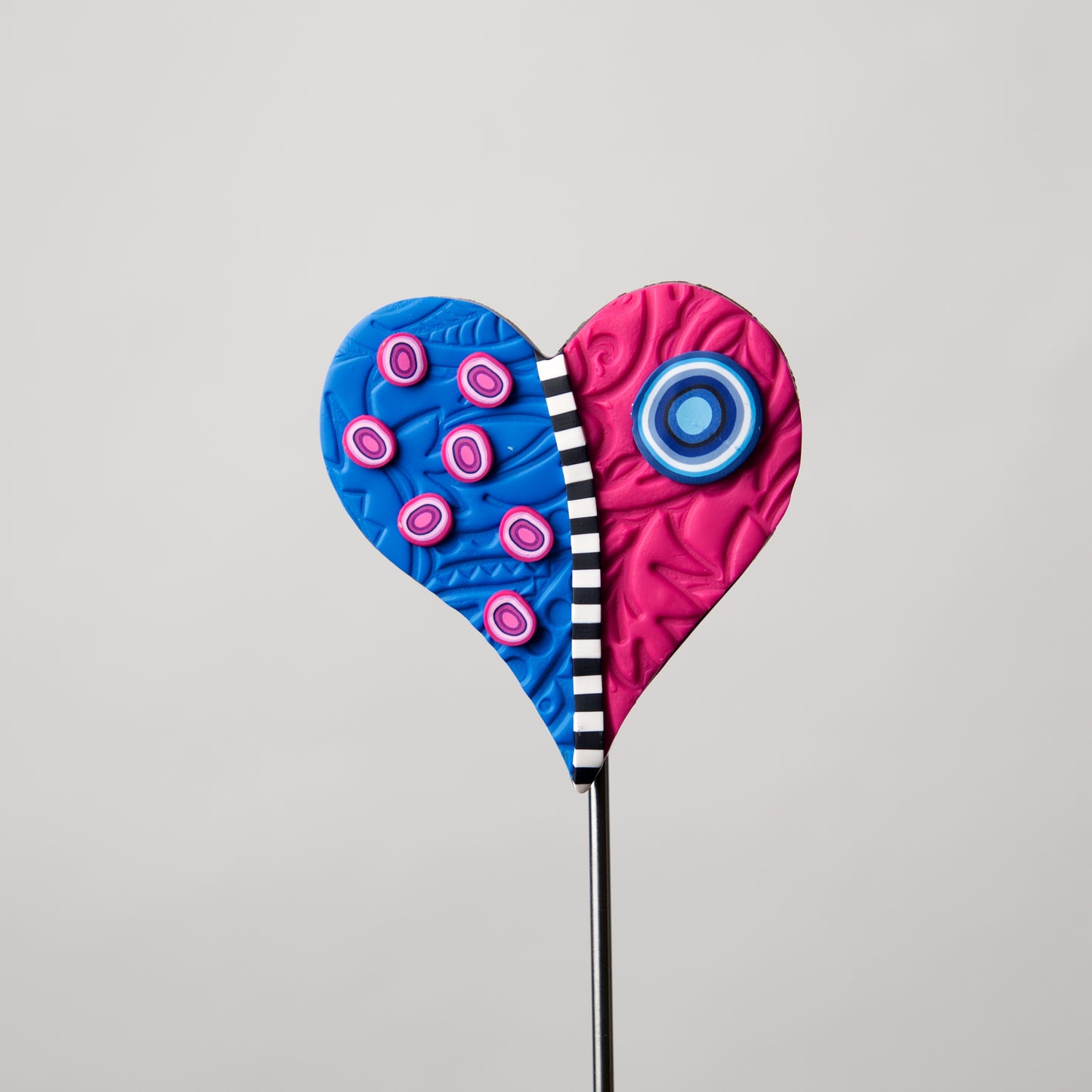 Clay Hearts by Kristi Thorndike Kent - © Blue Pomegranate Gallery