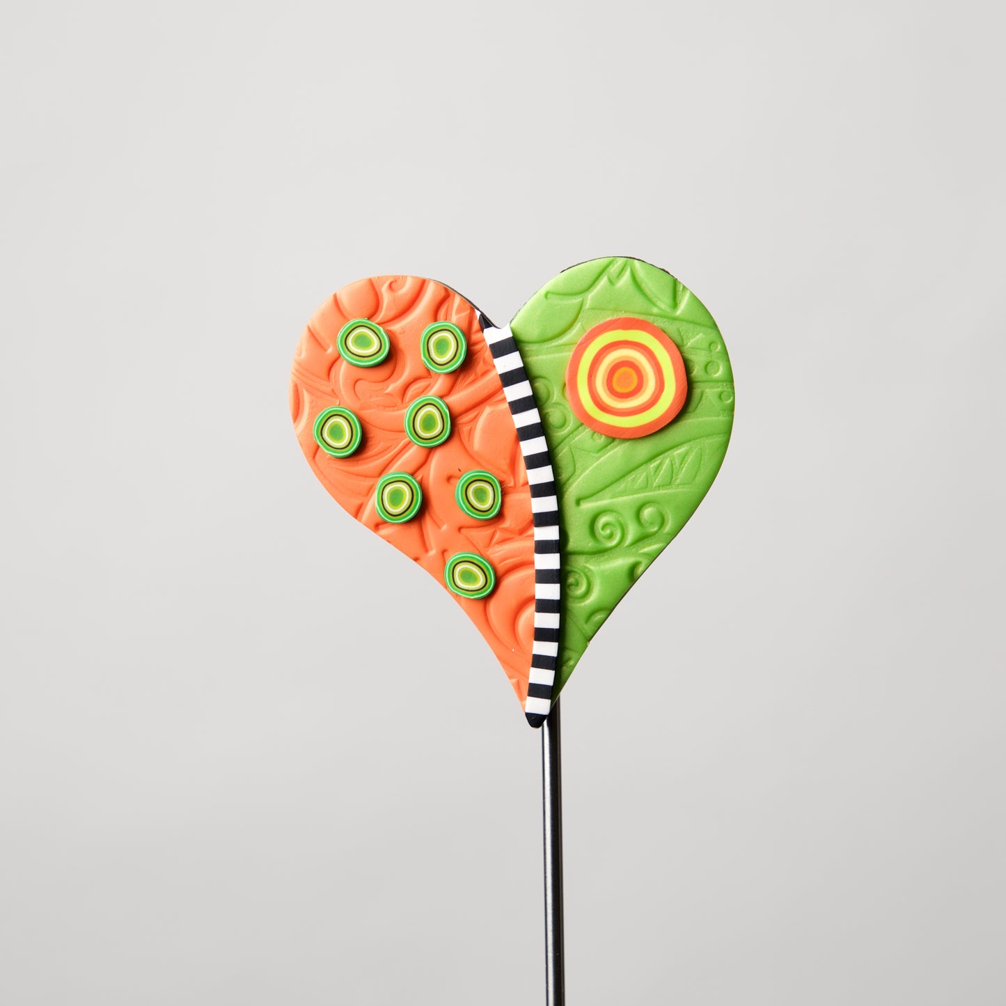 Clay Hearts by Kristi Thorndike Kent - © Blue Pomegranate Gallery