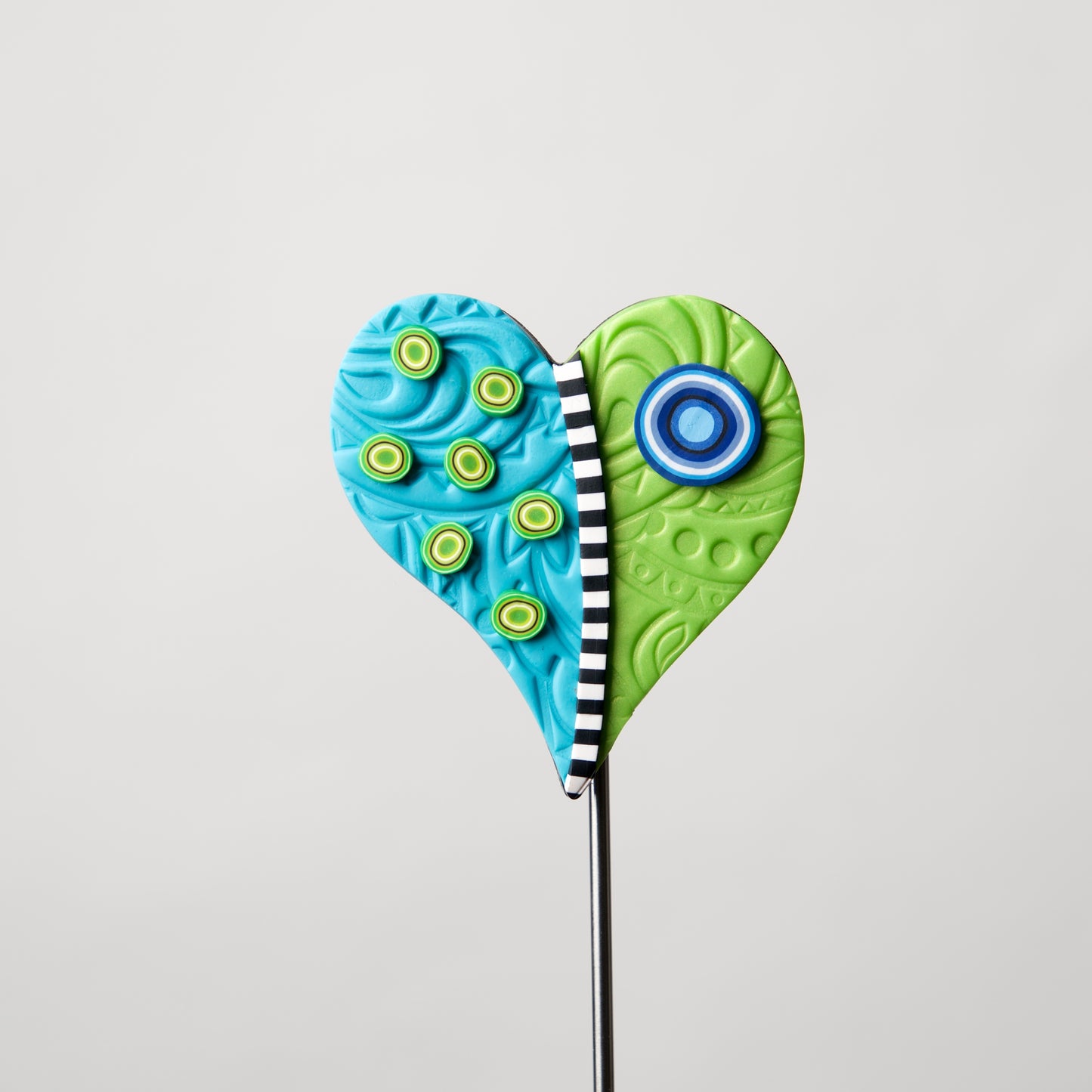 Clay Hearts by Kristi Thorndike Kent - © Blue Pomegranate Gallery