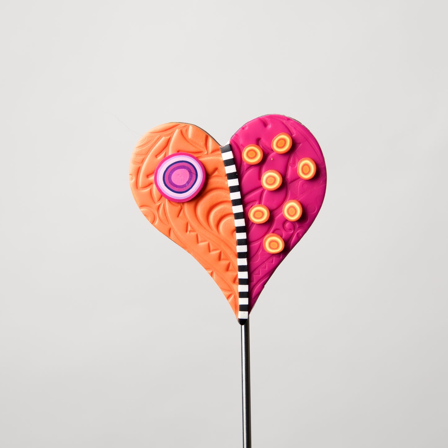 Clay Hearts by Kristi Thorndike Kent - © Blue Pomegranate Gallery