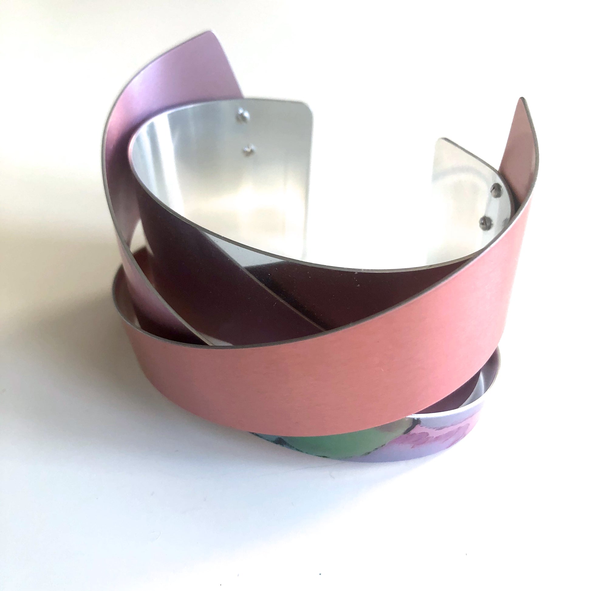 Anodized Aluminum Bracelet by Jon Klar - © Blue Pomegranate Gallery
