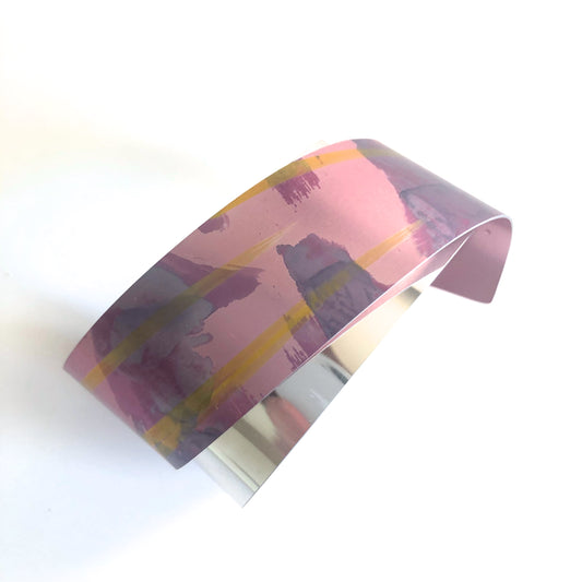 Anodized Aluminum Bracelet by Jon Klar - © Blue Pomegranate Gallery