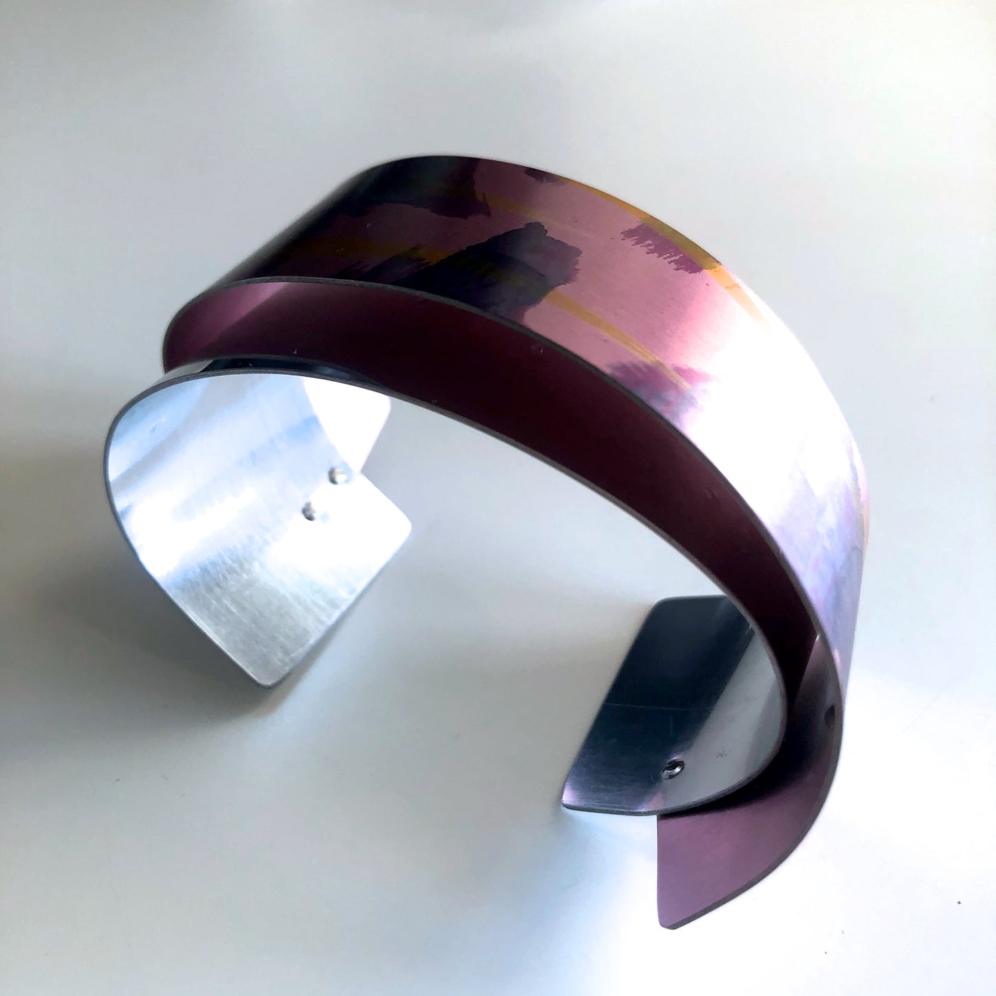 Anodized Aluminum Bracelet by Jon Klar - © Blue Pomegranate Gallery