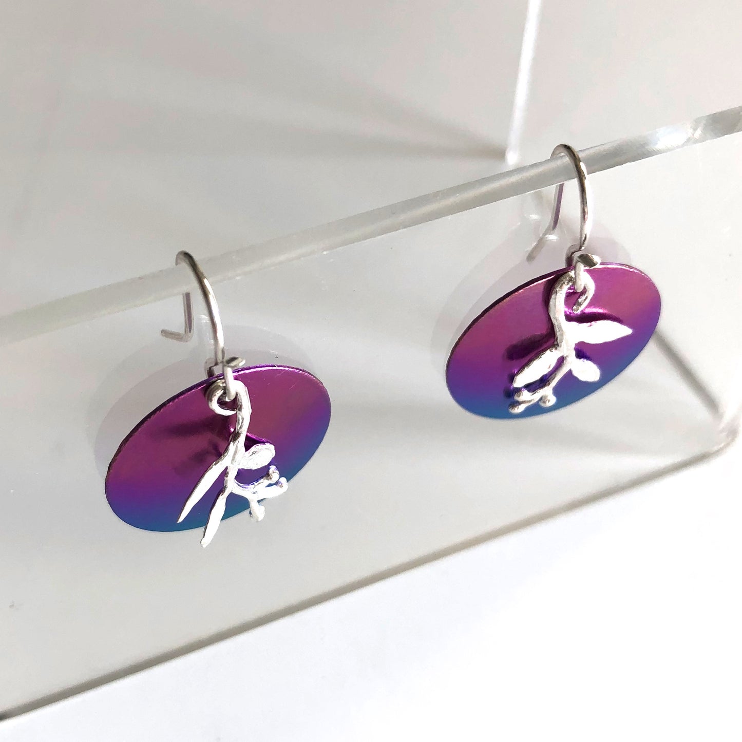 A45-ss Circled Berry Earrings by Mark Steel - © Blue Pomegranate Gallery