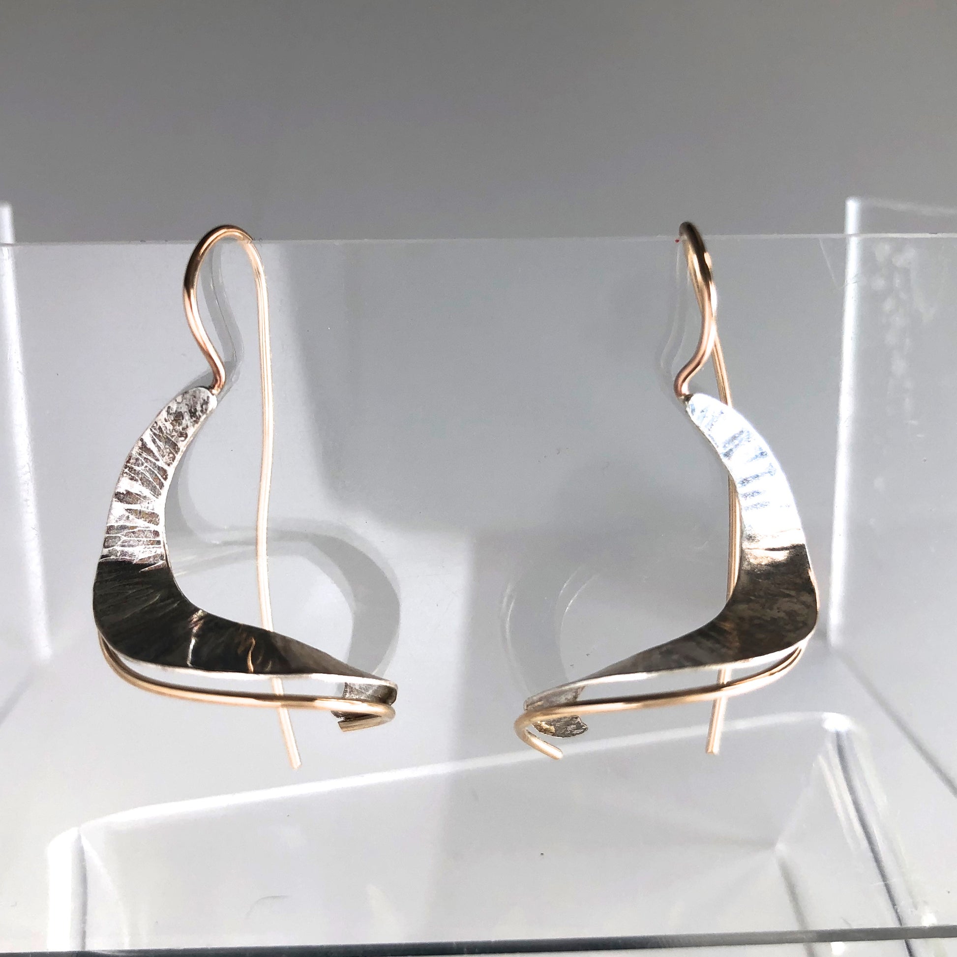 Staircase Earrings by Mark Steel - © Blue Pomegranate Gallery