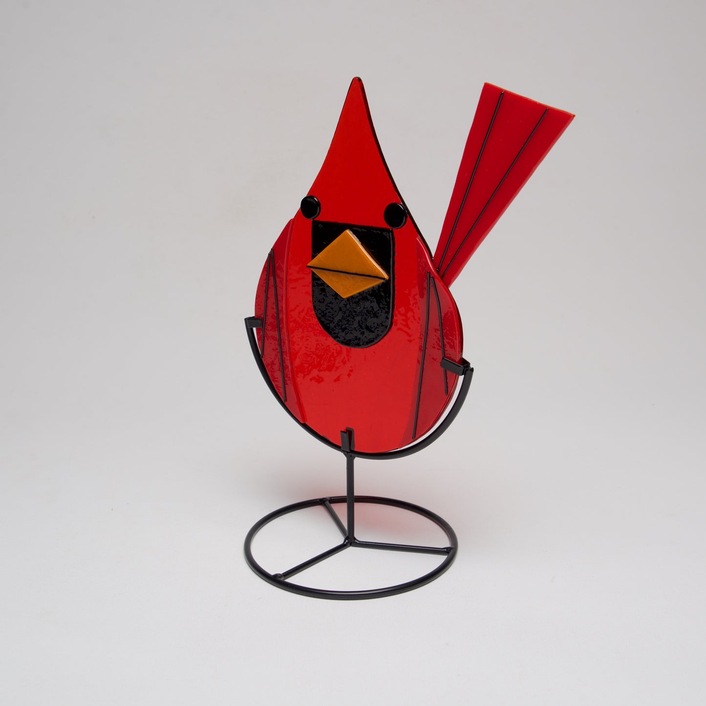 Harper Glass Cardinal by Sondra Gerber - © Blue Pomegranate Gallery