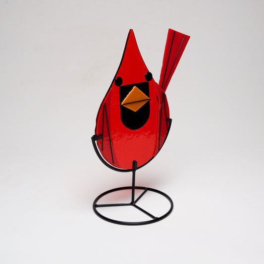 Harper Glass Cardinal by Sondra Gerber - © Blue Pomegranate Gallery