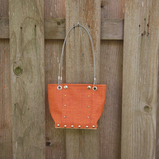Sm Matte Orange Runway Handbag by Renee Sonnichsen - © Blue Pomegranate Gallery