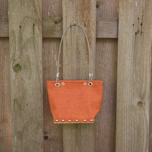 Sm Matte Orange Runway Handbag by Renee Sonnichsen - © Blue Pomegranate Gallery