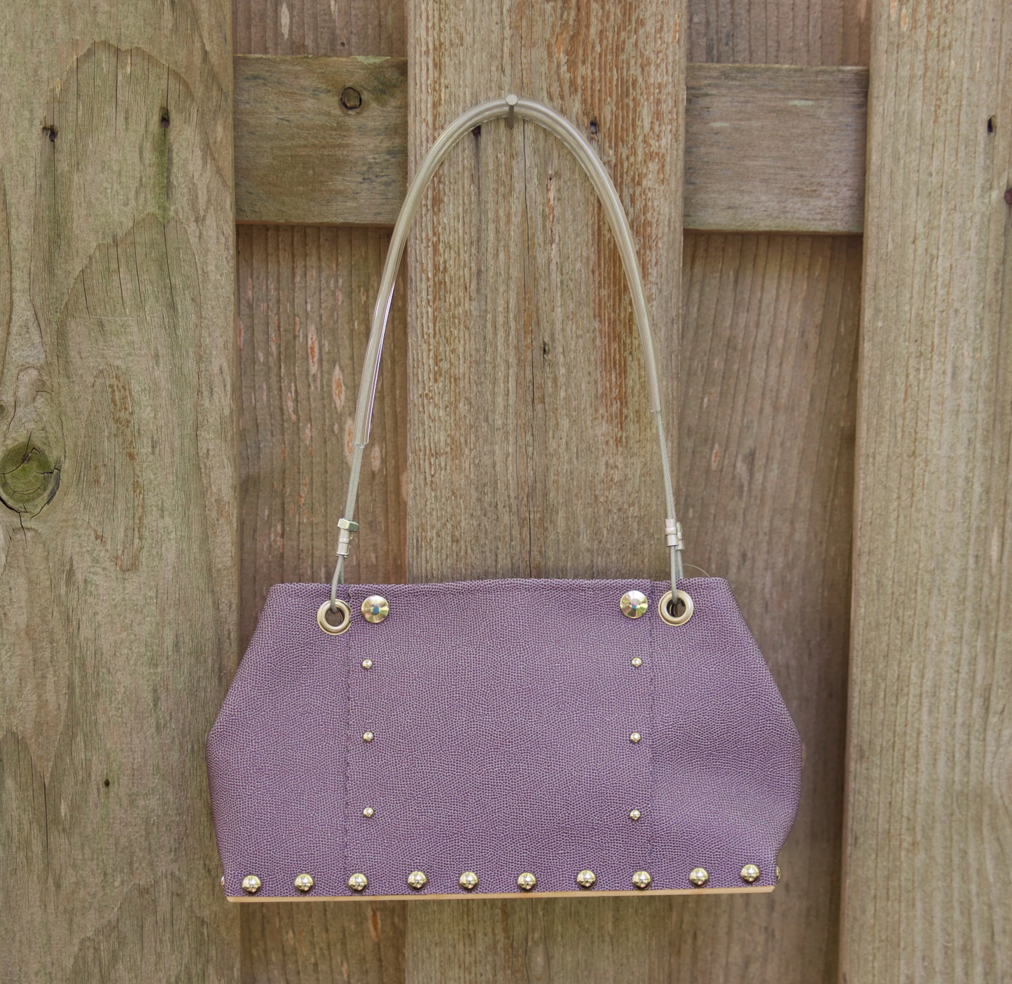 Lavender Shorty Handbag by Renee Sonnichsen - © Blue Pomegranate Gallery
