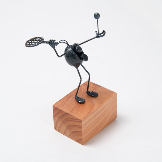 Tennis Serving, 1 Flea by Jeff and Greg Quayle - © Blue Pomegranate Gallery