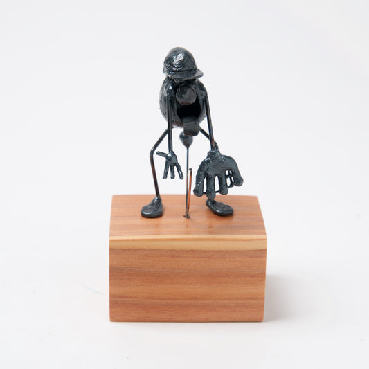 Baseball Catching, 1 Flea by Jeff and Greg Quayle - © Blue Pomegranate Gallery