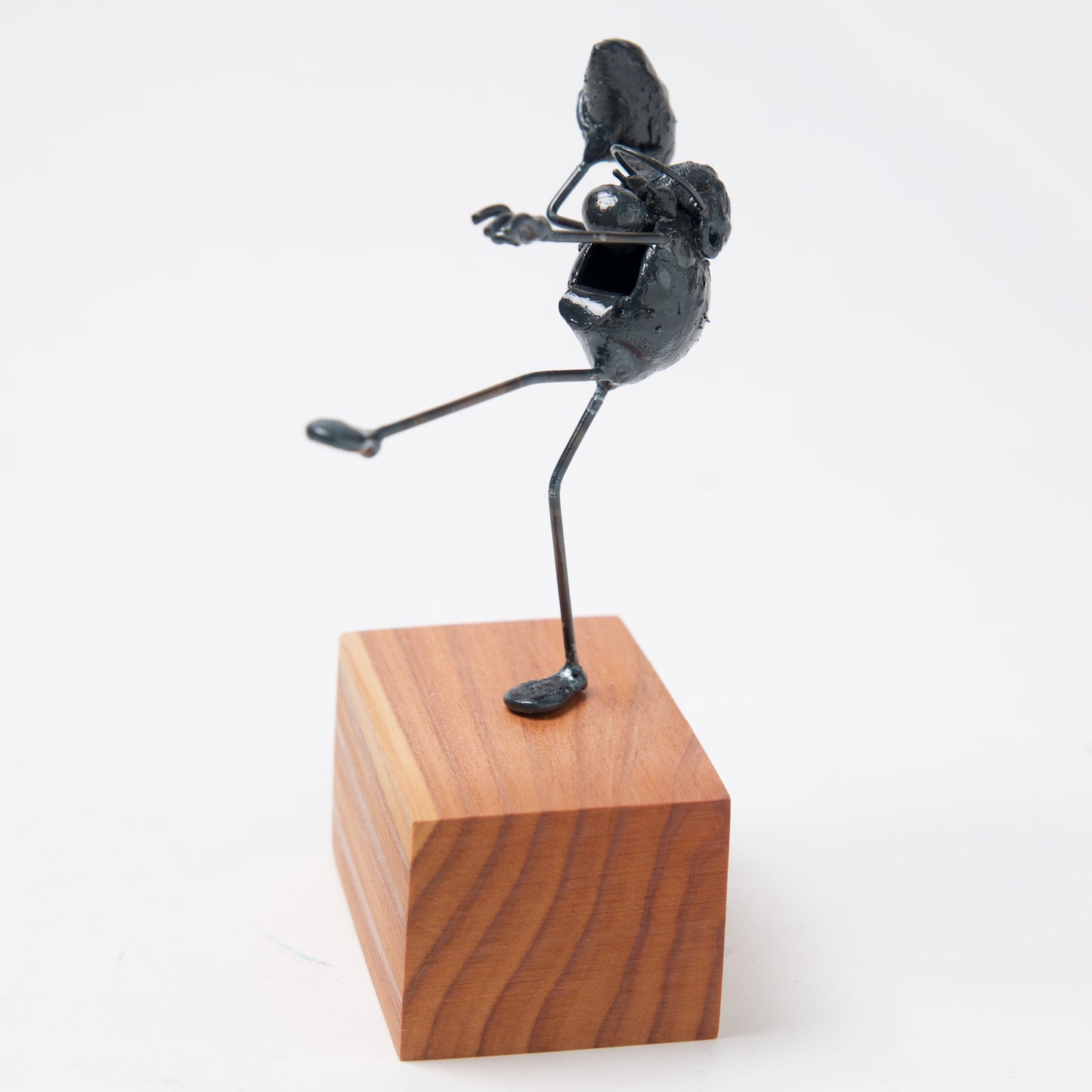 Football Throwing, 1 Flea by Jeff and Greg Quayle - © Blue Pomegranate Gallery