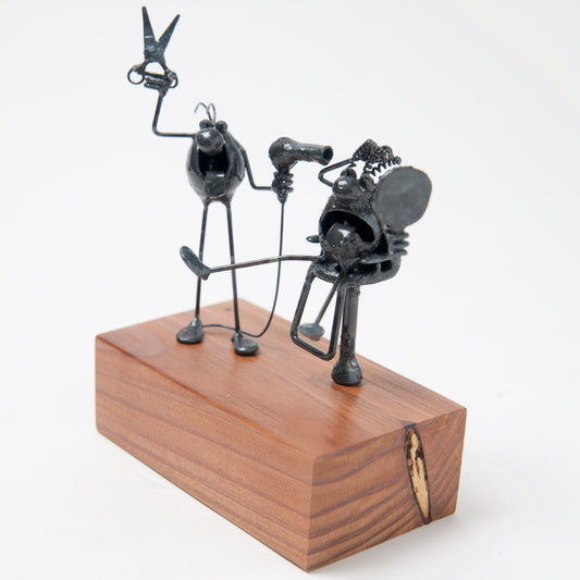 Hair Stylist, 2 Flea by Jeff and Greg Quayle - © Blue Pomegranate Gallery