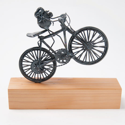 Mountain Biker, 1 Flea by Jeff and Greg Quayle - © Blue Pomegranate Gallery