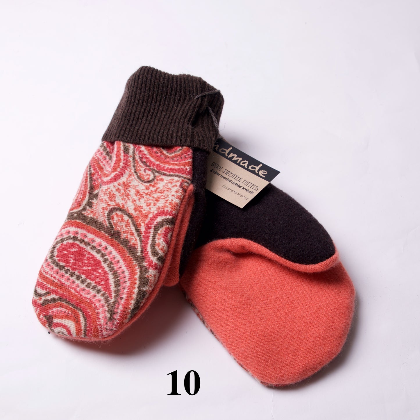 Wool Sweater Upcycled Mittens by Elaine Olson - © Blue Pomegranate Gallery
