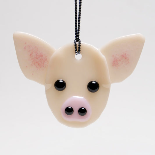 Pig Ornament, Sun Catcher by Charlotte Behrens - © Blue Pomegranate Gallery