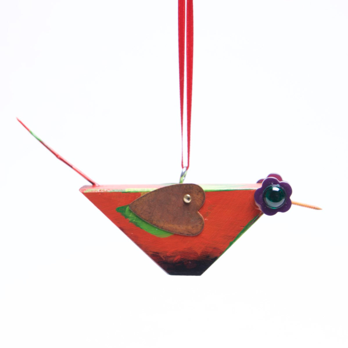 Odd Bird Ornament by Mary Kolar. - © Blue Pomegranate Gallery