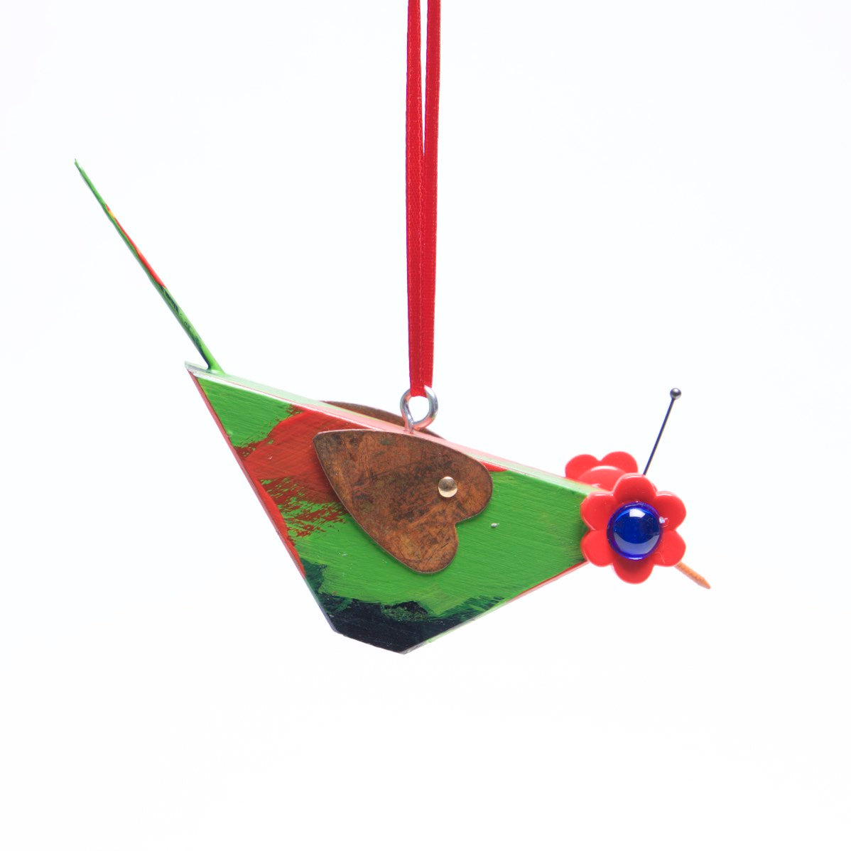 Odd Bird Ornament by Mary Kolar. - © Blue Pomegranate Gallery
