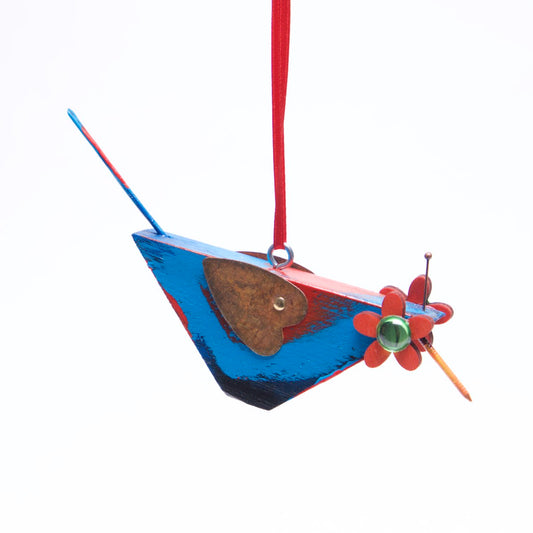 Odd Bird Ornament by Mary Kolar. - © Blue Pomegranate Gallery