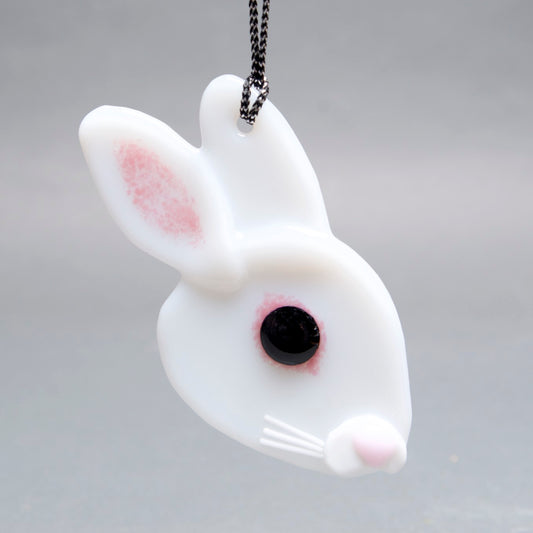 Rabbit Ornament, Sun Catcher by Charlotte Behrens - © Blue Pomegranate Gallery