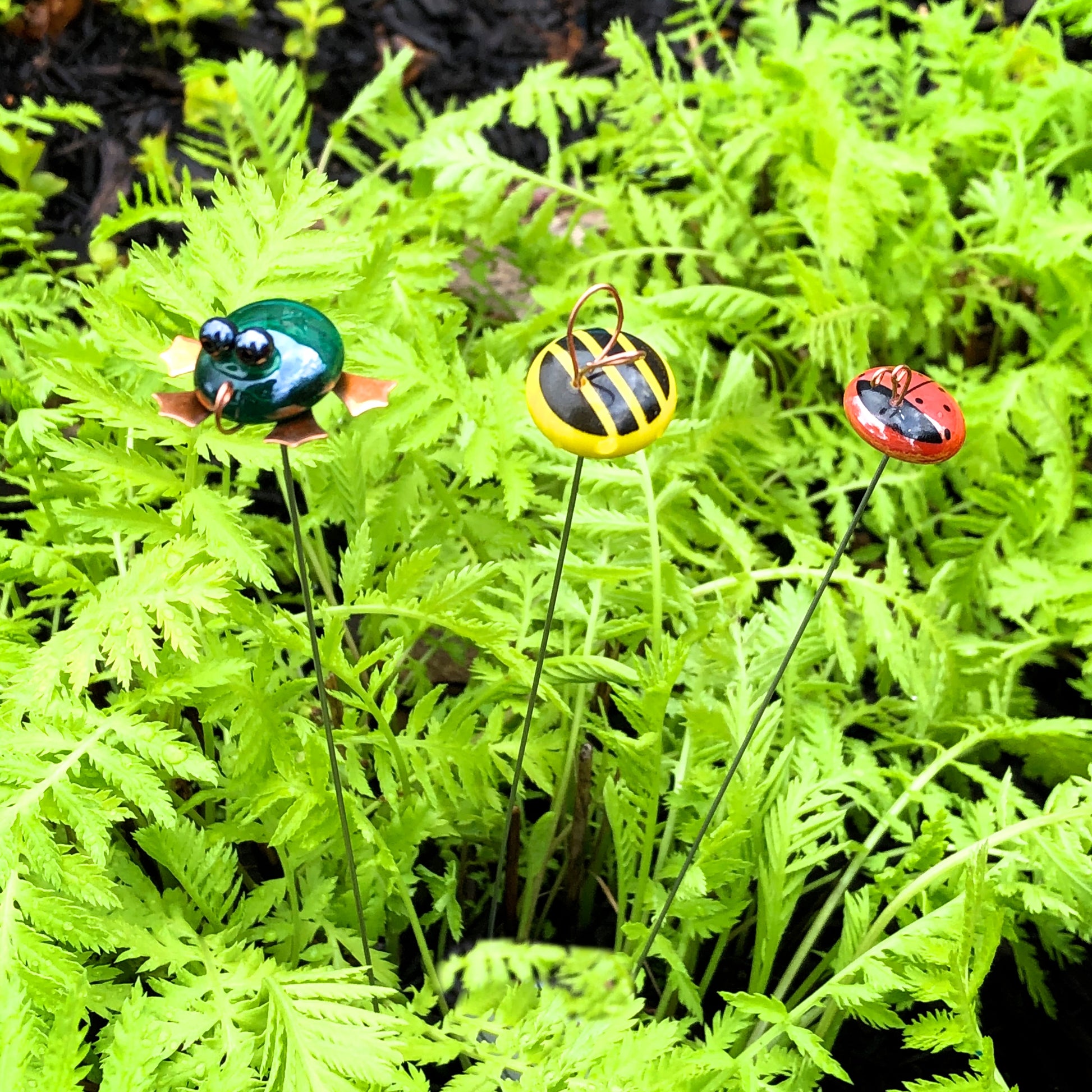 Itsy Bitsy Potted Plant Pokes - © Blue Pomegranate Gallery